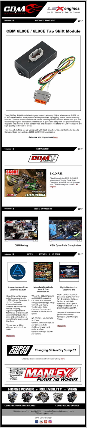 cbm news december 2017